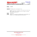 Sharp PN-L601 (serv.man16) Technical Bulletin