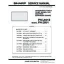 Sharp PN-L601 (serv.man5) Service Manual