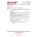 Sharp PN-L602B (serv.man20) Technical Bulletin