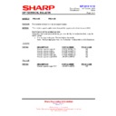 Sharp PN-L602B (serv.man24) Technical Bulletin