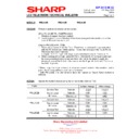 Sharp PN-L602B (serv.man28) Technical Bulletin