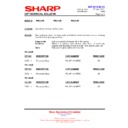 Sharp PN-L602B (serv.man31) Technical Bulletin