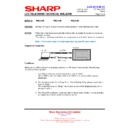 Sharp PN-L802B (serv.man25) Technical Bulletin