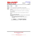 Sharp PN-R903 (serv.man14) Technical Bulletin