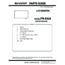 Sharp PN-S525 (serv.man4) Parts Guide