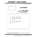 Sharp PN-S655 (serv.man4) Parts Guide