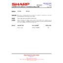 Sharp PN-V601 (serv.man22) Technical Bulletin