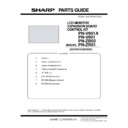 Sharp PN-V601 (serv.man7) Parts Guide