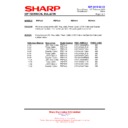 Sharp PN-Y325 (serv.man10) Technical Bulletin