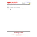 Sharp PN-Y425 (serv.man12) Technical Bulletin