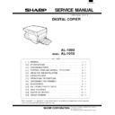 Sharp AL-1000, AL-1010 (serv.man8) Service Manual
