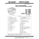 Sharp AL-1045 (serv.man18) Parts Guide