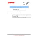 Sharp AL-1045 (serv.man47) Technical Bulletin