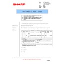 Sharp AL-1045 (serv.man52) Technical Bulletin