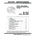 Sharp AL-1217 (serv.man17) Service Manual