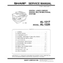 Sharp AL-1217 (serv.man4) Service Manual