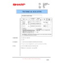 Sharp AL-1217 (serv.man41) Technical Bulletin
