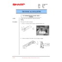 Sharp AL-1220 (serv.man25) Technical Bulletin