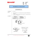 Sharp AL-1220 (serv.man49) Technical Bulletin