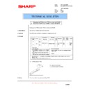 Sharp AL-1255 (serv.man47) Technical Bulletin