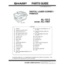 Sharp AL-1457 (serv.man22) Parts Guide