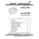 Sharp AL-1530 (serv.man5) Service Manual