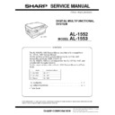 Sharp AL-1552 (serv.man3) Service Manual