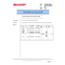 Sharp AL-1553 (serv.man16) Technical Bulletin