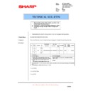 Sharp AL-1553 (serv.man27) Technical Bulletin