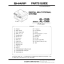 Sharp AL-1566 (serv.man37) Parts Guide