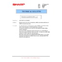Sharp AL-1566 (serv.man50) Technical Bulletin