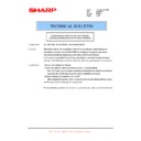 Sharp AL-1566 (serv.man51) Technical Bulletin