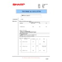 Sharp AL-1566 (serv.man62) Technical Bulletin