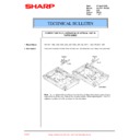Sharp AL-1622 (serv.man41) Technical Bulletin