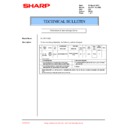 Sharp AL-1622 (serv.man44) Technical Bulletin