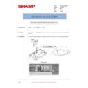 Sharp AL-1644 (serv.man30) Technical Bulletin
