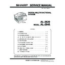 Sharp AL-2040 (serv.man2) Service Manual