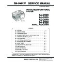 Sharp AL-2060 (serv.man2) Service Manual