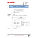 Sharp AL-800 (serv.man35) Technical Bulletin