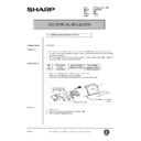 Sharp AL-840 (serv.man45) Technical Bulletin