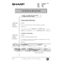 Sharp AL-840 (serv.man48) Technical Bulletin