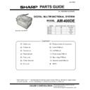 Sharp AM-400 (serv.man10) Parts Guide