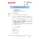 Sharp AR-150 (serv.man32) Technical Bulletin