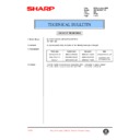 Sharp AR-150 (serv.man54) Technical Bulletin