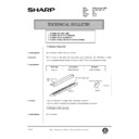 Sharp AR-150 (serv.man78) Technical Bulletin