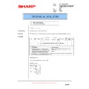 Sharp AR-151 (serv.man16) Technical Bulletin
