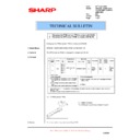 Sharp AR-153EN (serv.man24) Technical Bulletin