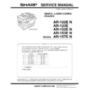 Sharp AR-153EN Service Manual