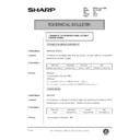 Sharp AR-161 (serv.man137) Technical Bulletin
