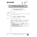 Sharp AR-161 (serv.man154) Technical Bulletin
